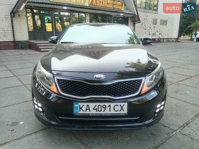Черный Киа K5, объемом двигателя 2 л и пробегом 287 тыс. км за 7700 $, фото 5 на Automoto.ua