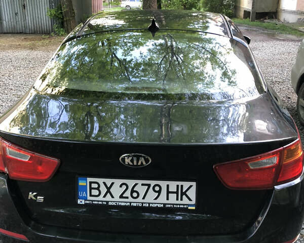 Черный Киа K5, объемом двигателя 2 л и пробегом 276 тыс. км за 9000 $, фото 10 на Automoto.ua