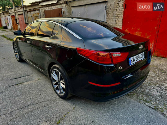 Черный Киа K5, объемом двигателя 2 л и пробегом 160 тыс. км за 8100 $, фото 2 на Automoto.ua