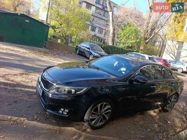 Черный Киа K5, объемом двигателя 2 л и пробегом 131 тыс. км за 12000 $, фото 1 на Automoto.ua