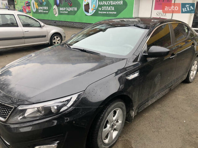 Черный Киа K5, объемом двигателя 2 л и пробегом 276 тыс. км за 9000 $, фото 16 на Automoto.ua