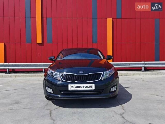 Черный Киа K5, объемом двигателя 2 л и пробегом 209 тыс. км за 11990 $, фото 2 на Automoto.ua