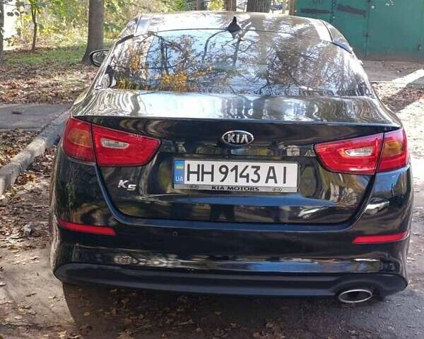 Черный Киа K5, объемом двигателя 2 л и пробегом 131 тыс. км за 12000 $, фото 6 на Automoto.ua