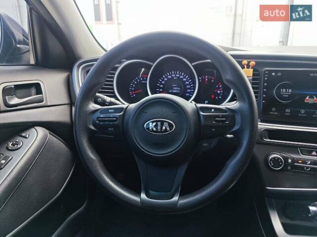 Черный Киа K5, объемом двигателя 2 л и пробегом 209 тыс. км за 11990 $, фото 14 на Automoto.ua