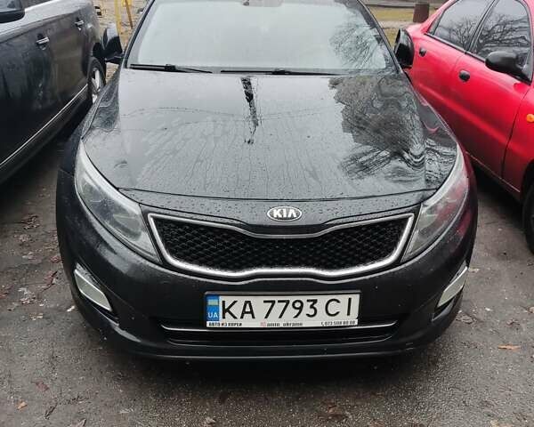 Черный Киа K5, объемом двигателя 2 л и пробегом 190 тыс. км за 12000 $, фото 3 на Automoto.ua