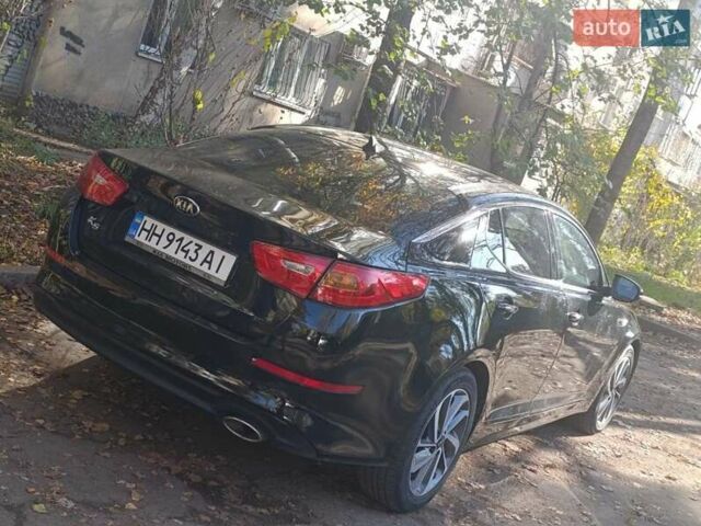 Черный Киа K5, объемом двигателя 2 л и пробегом 131 тыс. км за 12000 $, фото 4 на Automoto.ua