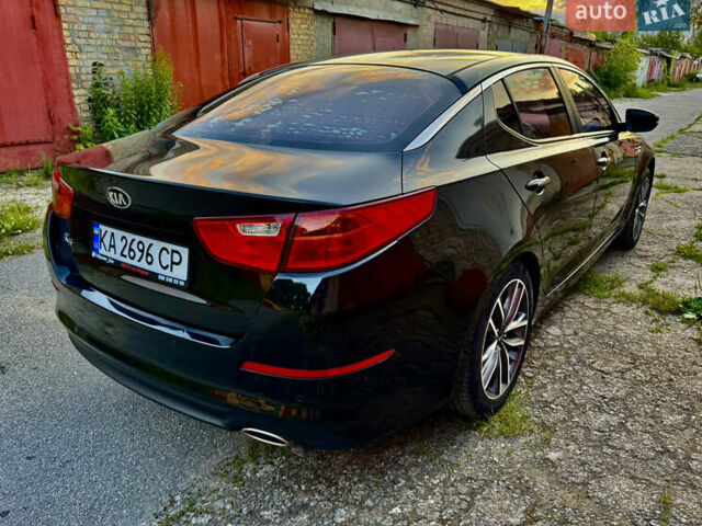 Черный Киа K5, объемом двигателя 2 л и пробегом 160 тыс. км за 8100 $, фото 1 на Automoto.ua