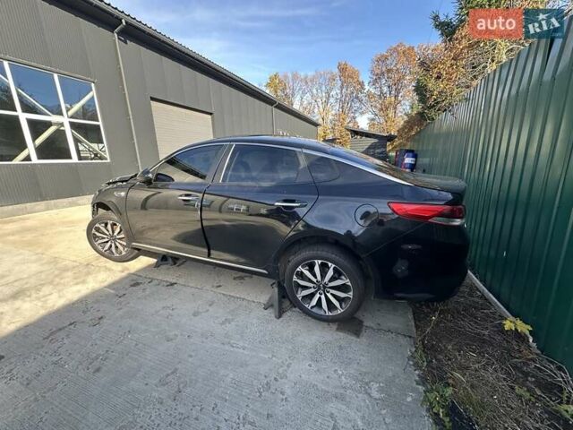 Черный Киа K5, объемом двигателя 2 л и пробегом 140 тыс. км за 5000 $, фото 10 на Automoto.ua