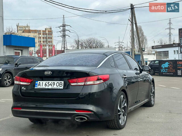 Черный Киа K5, объемом двигателя 2 л и пробегом 90 тыс. км за 10500 $, фото 12 на Automoto.ua