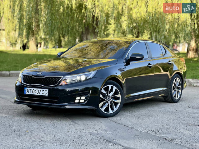 Черный Киа K5, объемом двигателя 2 л и пробегом 102 тыс. км за 12650 $, фото 3 на Automoto.ua