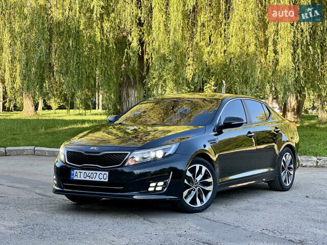 Черный Киа K5, объемом двигателя 2 л и пробегом 102 тыс. км за 12650 $, фото 1 на Automoto.ua