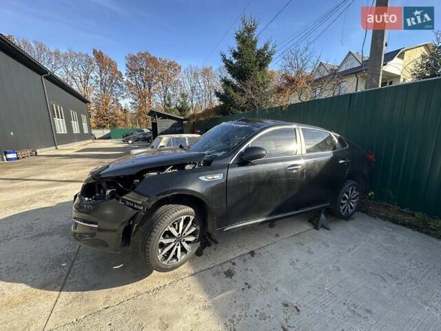 Черный Киа K5, объемом двигателя 2 л и пробегом 140 тыс. км за 5000 $, фото 12 на Automoto.ua