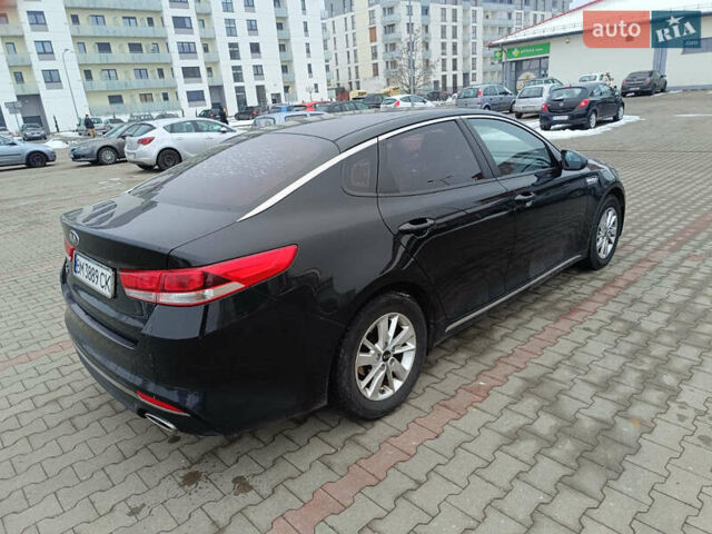 Черный Киа K5, объемом двигателя 2 л и пробегом 209 тыс. км за 11300 $, фото 3 на Automoto.ua