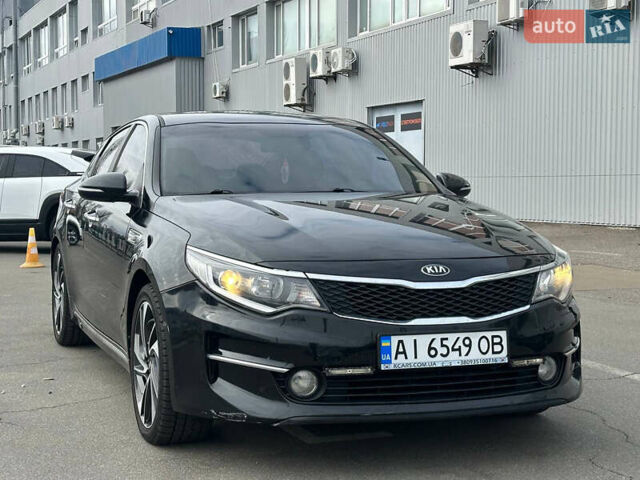 Черный Киа K5, объемом двигателя 2 л и пробегом 90 тыс. км за 10500 $, фото 4 на Automoto.ua