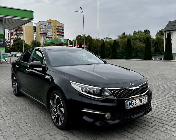 Черный Киа K5, объемом двигателя 2 л и пробегом 221 тыс. км за 11599 $, фото 4 на Automoto.ua