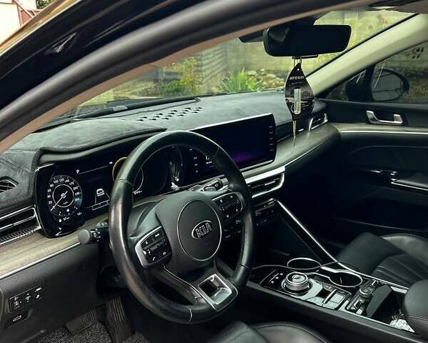 Черный Киа K5, объемом двигателя 2 л и пробегом 98 тыс. км за 27800 $, фото 15 на Automoto.ua