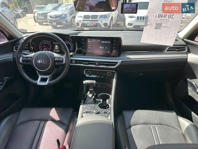 Черный Киа K5, объемом двигателя 2 л и пробегом 155 тыс. км за 21490 $, фото 15 на Automoto.ua