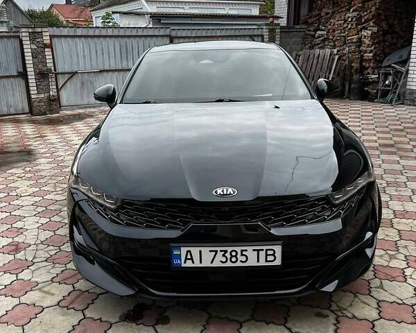 Черный Киа K5, объемом двигателя 2 л и пробегом 98 тыс. км за 27800 $, фото 6 на Automoto.ua