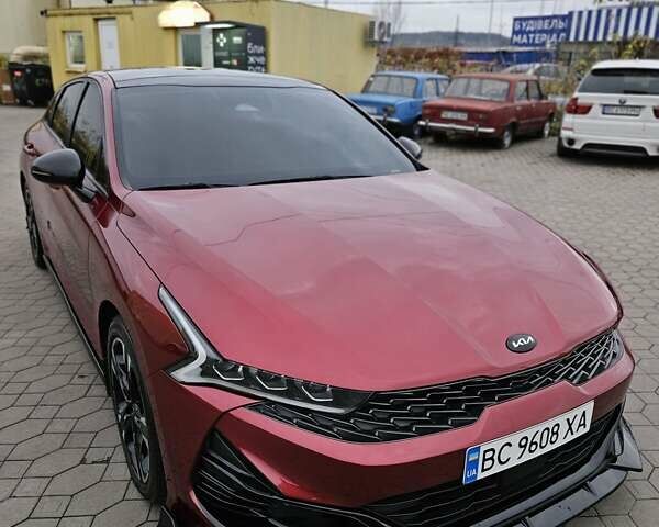 Красный Киа K5, объемом двигателя 1.6 л и пробегом 117 тыс. км за 24500 $, фото 7 на Automoto.ua