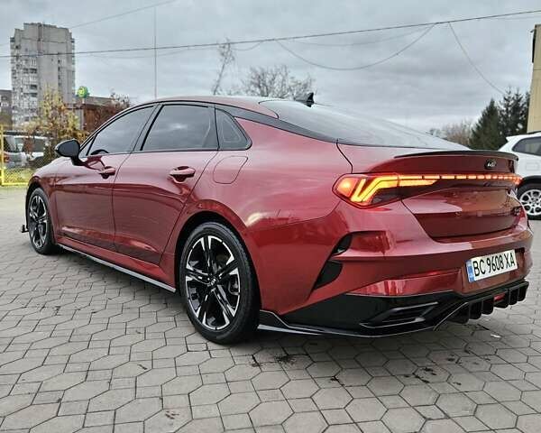 Красный Киа K5, объемом двигателя 1.6 л и пробегом 117 тыс. км за 24500 $, фото 9 на Automoto.ua