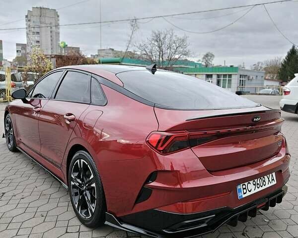 Красный Киа K5, объемом двигателя 1.6 л и пробегом 117 тыс. км за 24500 $, фото 10 на Automoto.ua