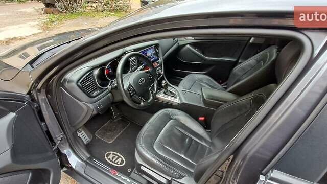 Серый Киа K5, объемом двигателя 2 л и пробегом 160 тыс. км за 9500 $, фото 17 на Automoto.ua