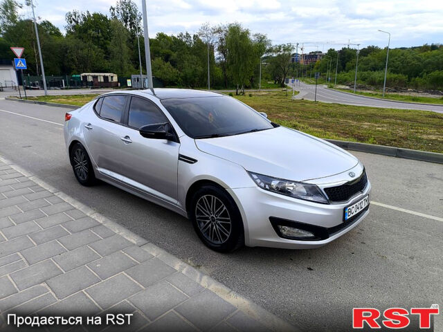 Сірий Кіа K5, об'ємом двигуна 2 л та пробігом 182 тис. км за 8400 $, фото 2 на Automoto.ua