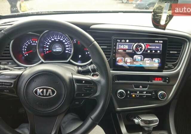 Серый Киа K5, объемом двигателя 2 л и пробегом 249 тыс. км за 8700 $, фото 12 на Automoto.ua
