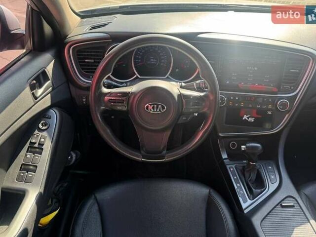 Серый Киа K5, объемом двигателя 2 л и пробегом 224 тыс. км за 10490 $, фото 13 на Automoto.ua