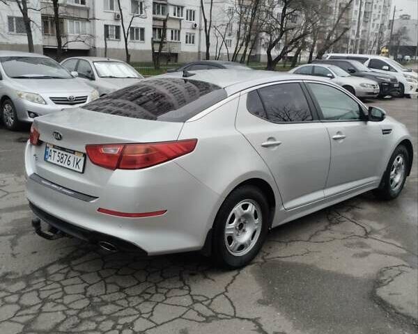 Серый Киа K5, объемом двигателя 2 л и пробегом 261 тыс. км за 6999 $, фото 2 на Automoto.ua