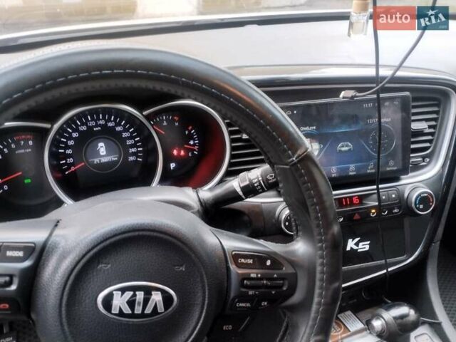 Серый Киа K5, объемом двигателя 2 л и пробегом 261 тыс. км за 6999 $, фото 11 на Automoto.ua