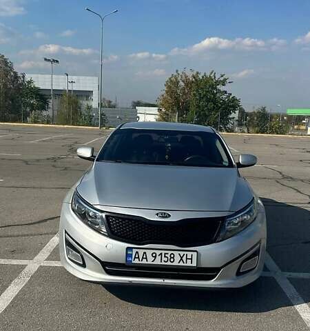 Серый Киа K5, объемом двигателя 2 л и пробегом 340 тыс. км за 8999 $, фото 3 на Automoto.ua