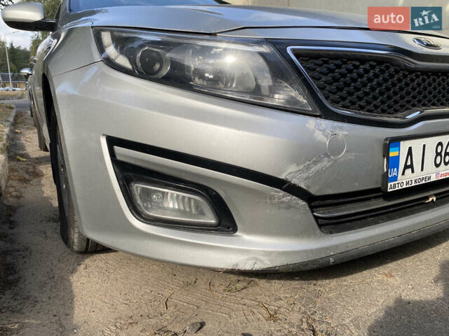 Серый Киа K5, объемом двигателя 2 л и пробегом 200 тыс. км за 9200 $, фото 4 на Automoto.ua