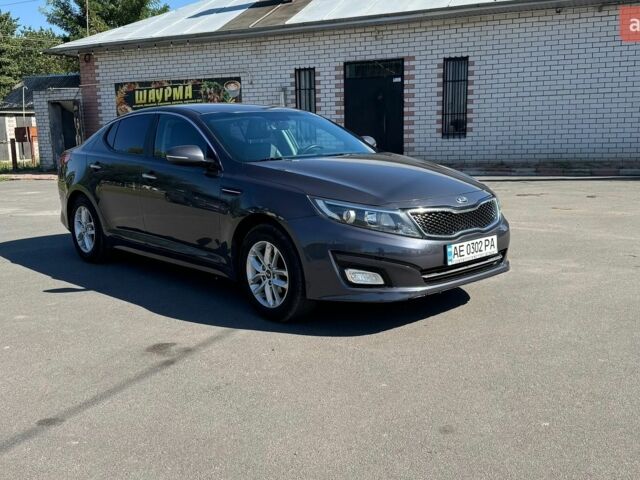 Серый Киа K5, объемом двигателя 2 л и пробегом 237 тыс. км за 9500 $, фото 6 на Automoto.ua