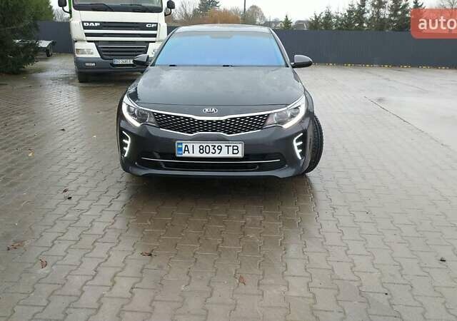 Сірий Кіа K5, об'ємом двигуна 2 л та пробігом 234 тис. км за 12750 $, фото 8 на Automoto.ua