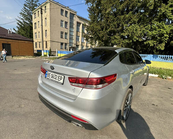 Серый Киа K5, объемом двигателя 2 л и пробегом 215 тыс. км за 11500 $, фото 13 на Automoto.ua