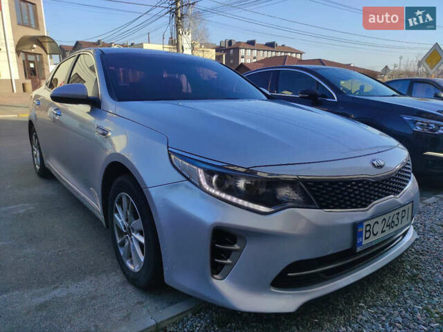 Серый Киа K5, объемом двигателя 2 л и пробегом 155 тыс. км за 14200 $, фото 8 на Automoto.ua