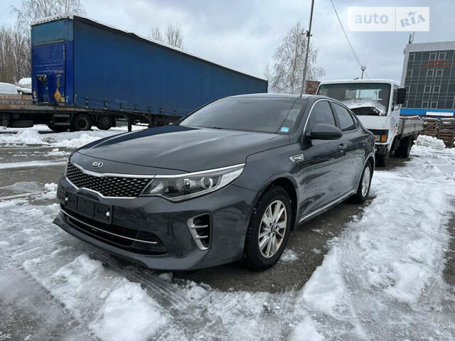 Серый Киа K5, объемом двигателя 2 л и пробегом 192 тыс. км за 14500 $, фото 18 на Automoto.ua