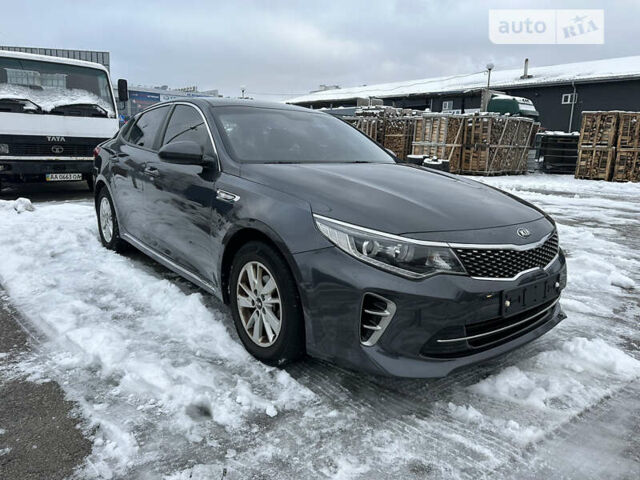 Серый Киа K5, объемом двигателя 2 л и пробегом 192 тыс. км за 14500 $, фото 11 на Automoto.ua