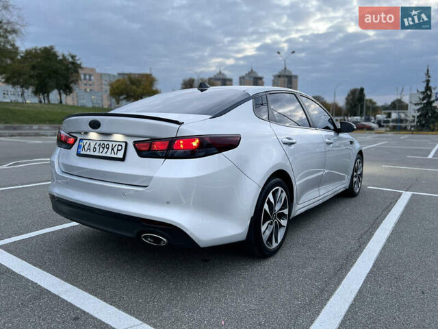 Сірий Кіа K5, об'ємом двигуна 2 л та пробігом 360 тис. км за 14200 $, фото 3 на Automoto.ua