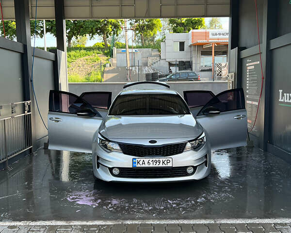 Сірий Кіа K5, об'ємом двигуна 2 л та пробігом 360 тис. км за 14200 $, фото 21 на Automoto.ua