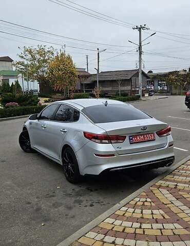 Серый Киа K5, объемом двигателя 2 л и пробегом 206 тыс. км за 14900 $, фото 8 на Automoto.ua