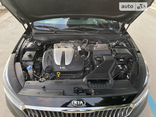 Черный Киа K7, объемом двигателя 3 л и пробегом 170 тыс. км за 15990 $, фото 28 на Automoto.ua
