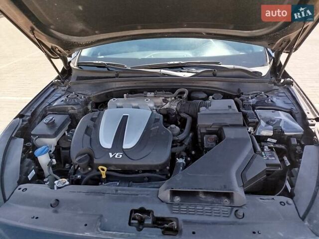Черный Киа K7, объемом двигателя 3 л и пробегом 233 тыс. км за 14500 $, фото 18 на Automoto.ua