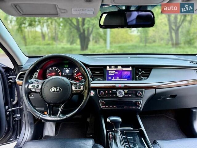 Серый Киа K7, объемом двигателя 3 л и пробегом 210 тыс. км за 13900 $, фото 52 на Automoto.ua