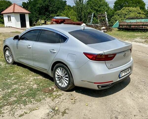Серый Киа K7, объемом двигателя 3 л и пробегом 299 тыс. км за 13500 $, фото 4 на Automoto.ua