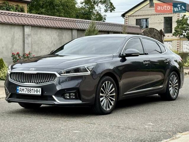 Серый Киа K7, объемом двигателя 3 л и пробегом 210 тыс. км за 13900 $, фото 6 на Automoto.ua