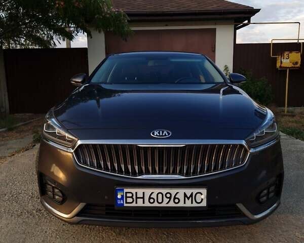 Серый Киа K7, объемом двигателя 3 л и пробегом 270 тыс. км за 14500 $, фото 7 на Automoto.ua