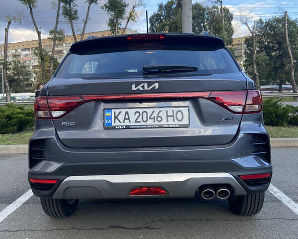 Сірий Кіа Rio X, об'ємом двигуна 1.59 л та пробігом 3 тис. км за 19500 $, фото 5 на Automoto.ua