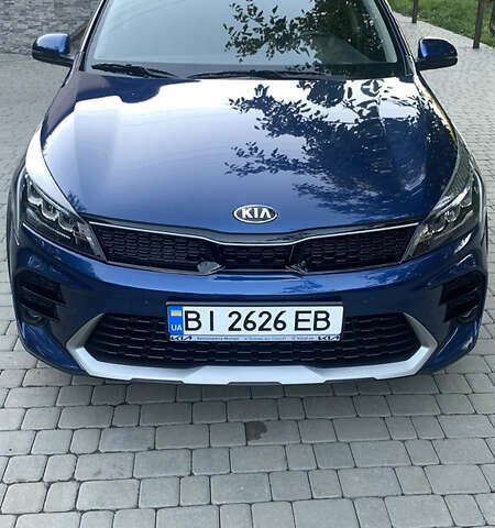 Синій Кіа Rio X, об'ємом двигуна 1.59 л та пробігом 20 тис. км за 19000 $, фото 1 на Automoto.ua